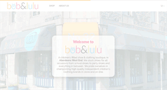 Desktop Screenshot of bobandlulu.com